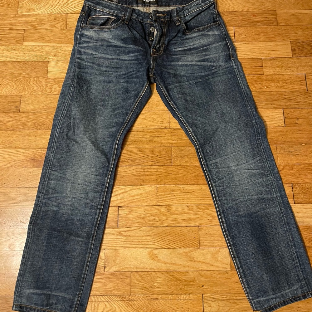 Cult Of Individuality Greaser Straight Jeans 33x34 Men’s